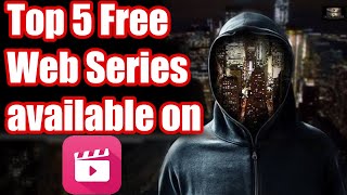 Top 5 web series free available on jio cinemas | top 5 suspense, thriller, comedy web series free