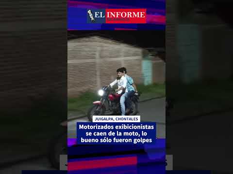 Por impresionar se caen de moto #Juigalpa #Chontales #23Octubre2025