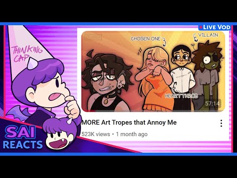 Assessing "MORE Art Tropes That Annoy Me" by Bubbs | React