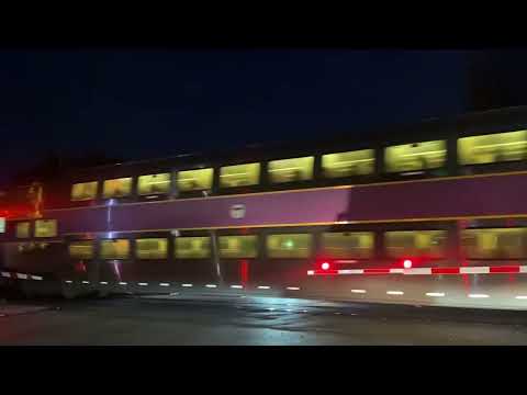 Reading, MA! - Train passing through!