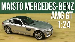 Maisto Mercedes-Benz AMG GT Silver, 1:24 (31134) - відео 1