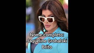 Curiosidades sobre Jaquelline Grohalski (Parte 1) #jaquellinegrohalski #shorts @afazenda