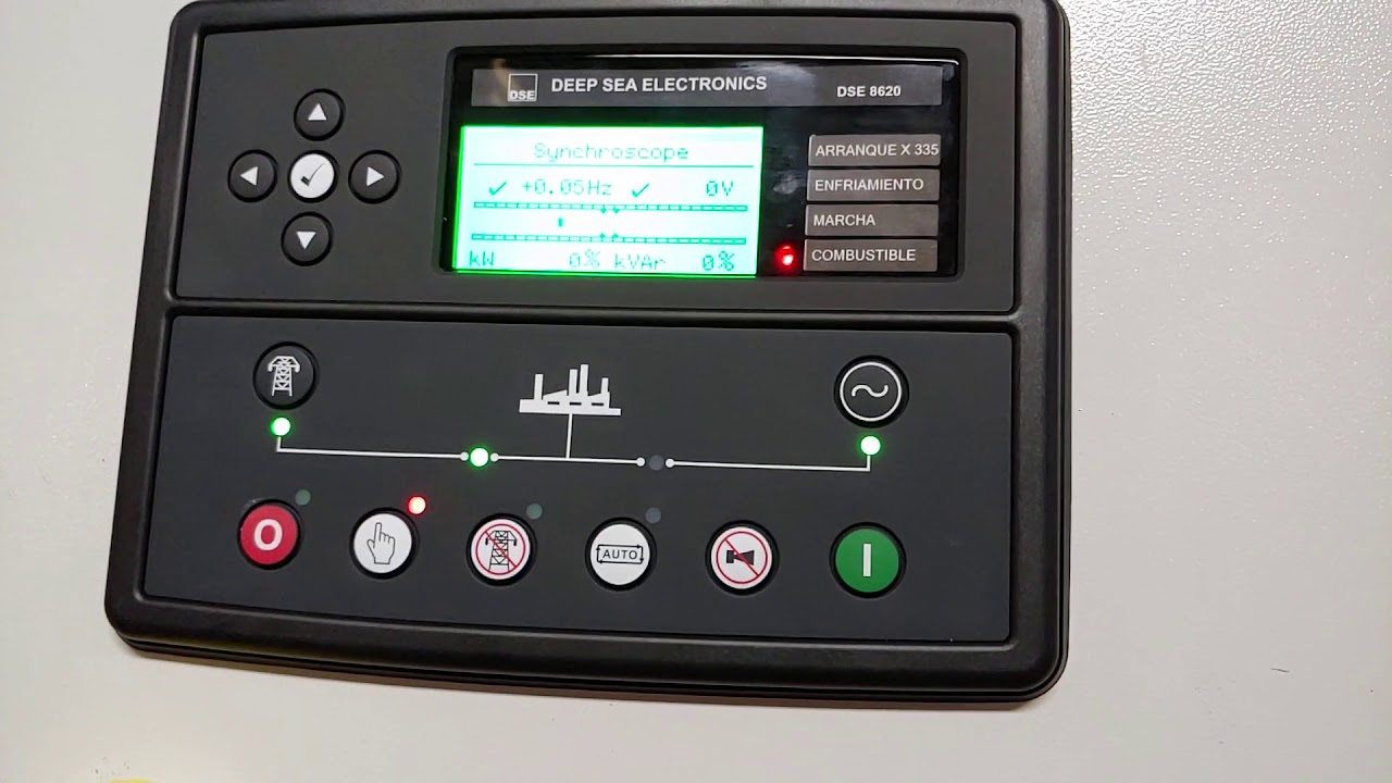 Transición cerrada DSE 8620