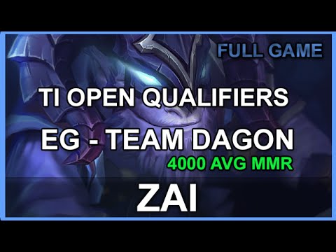 EG Zai Riki vs Team Dagon | The International Open Qualifiers