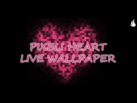 Pixel! Heart Live Wallpaper