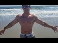 Blonde Savage Flexes His Hot And Sexy Muscles On The Tropical Beach For You
