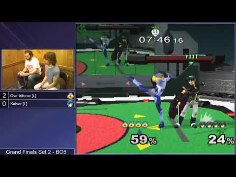 MMOM174 SSBM - Overtriforce [L] (Sheik) vs. Kalvar [L] (Marth) - Melee GF2