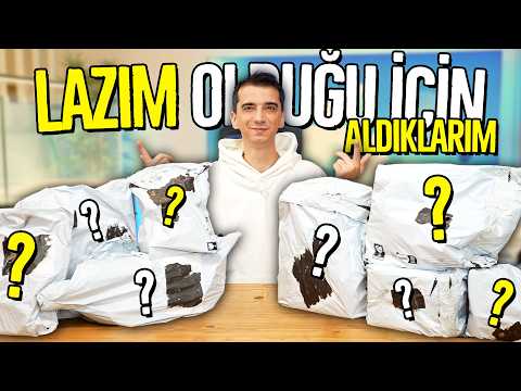 Lazım Olduğu İçin Aldıklarım! Toplu Paket Açılışı