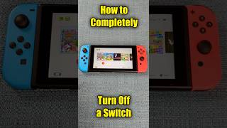 How to Completely Turn Off a Nintendo Switch Without Using The Power Options Menu
