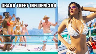 So Many Influencers! Grand Theft Auto 6 Trailer - Ozzy Man Reviews