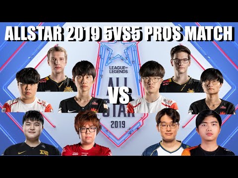 【5VS5 PROS MATCH】DOINB/UZI/CLID/JANKOS/GOKU VS FAKER/TIAN/COREJJ/MIKYX/OPTIMUS - ALLSTAR 2019【LOL】