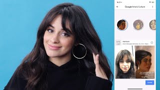 Glamour | Camila Cabello, Elle Fanning & Aja Naomi King Find Their Google Arts & Culture Look-Alikes [Fvrier 2018]
