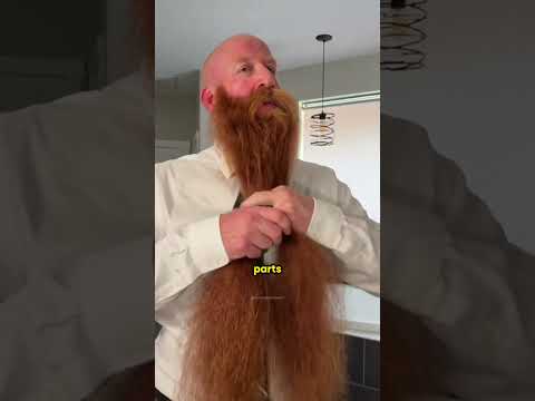 His Beard Was Too Big for a Tie! 😳