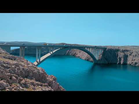 Paški most - Pag Bridge, Croatia