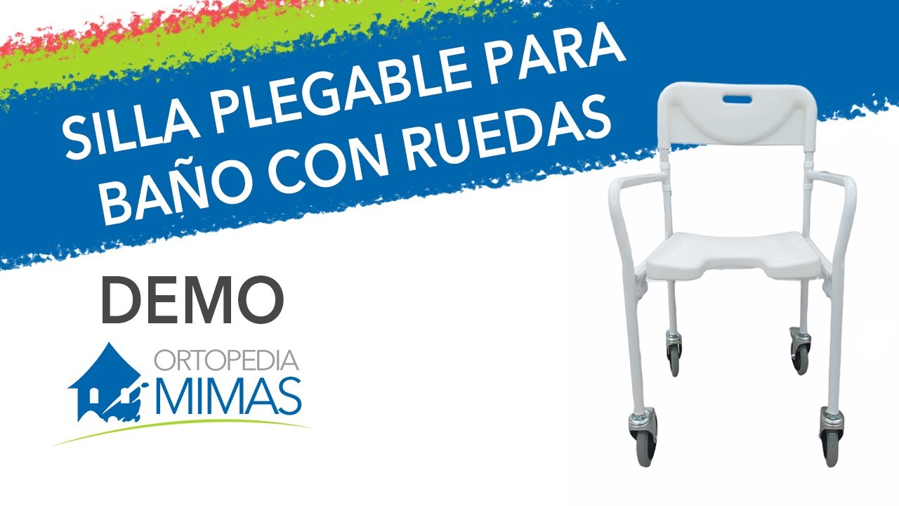 Watch Silla Plegable para Ducha con Ruedas Now Silla Plegable para Ducha con Ruedas
