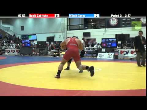 97 KG QF - David Zabriskie (LVAC) vs. Mihail Ganev (Bulgaria)