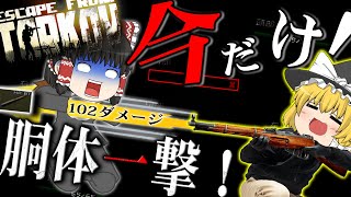 【EFT】今だけは貫通！何なら胴体一撃！だが後に没落する運命を背負った悲しい弾薬たち。【タルコフ】【ゆっくり実況】【Escape from Tarkov】
