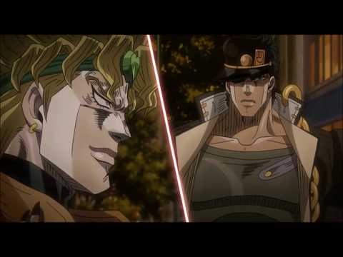 JOJO vs DIO part 1/EVERYBODY DIES I THEIR NIGHTMARES Remix/clove6625