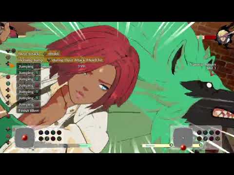 Guilty Gear Strive Giovanna Dust Launch Combo