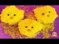 Cutest Fluffy Sprinkles Baking Easter Chick Cupcakes Food Cooking Video Vlog