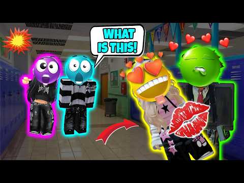 🔥 THE LOVE STORY BETWEEN THE TOP 1 STUDENT VS THE TRANSFER STUDENT 💅 | ROBLOX TEXT TO SPEECH