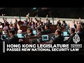 Article 23 Hong Kong Legislature Passes Tough New National Security Law