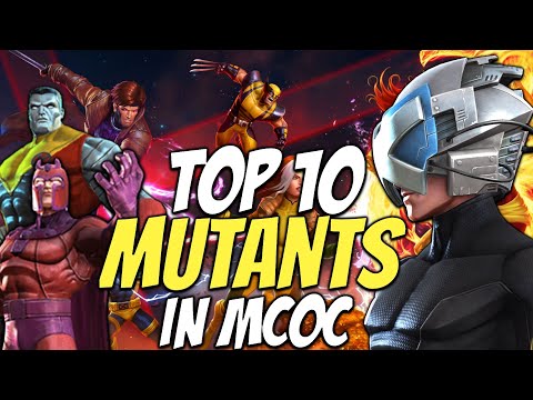 Top 10 Mutant Characters In MCOC | Marvel Contest Of Champions