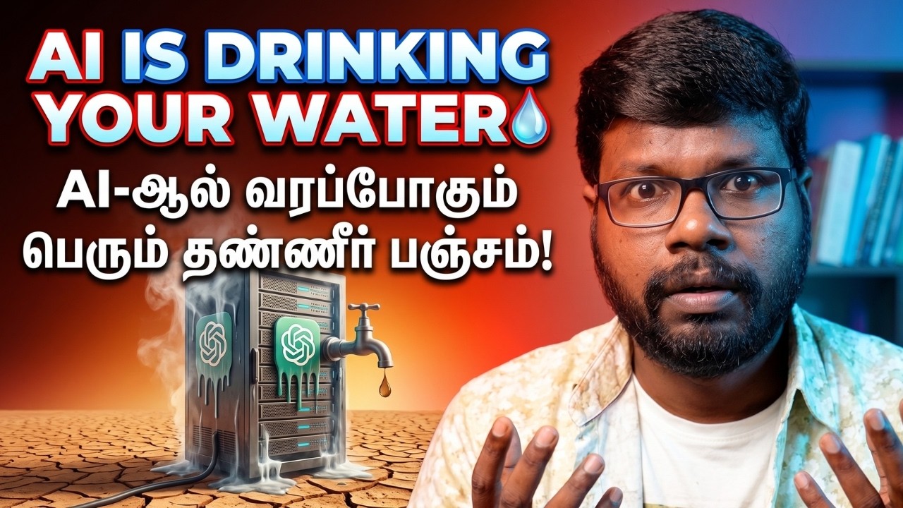 The Secret Cost of ChatGPT: Why We Are Running Out of Water! |AI-ன் மறுபக்கம்! | Big Bang Bogan