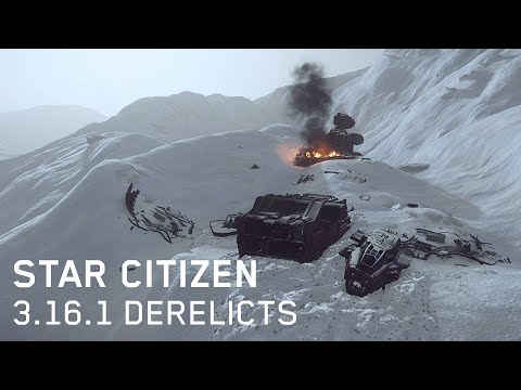 A cinematic look at DERELICTS, Star Citizen's new 3.16.1 POIs