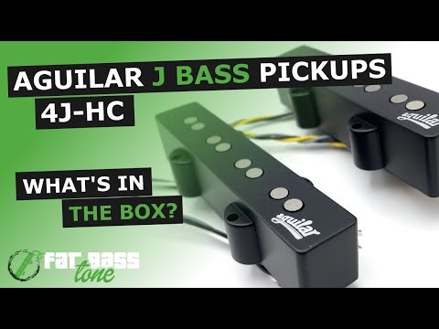 Aguilar AG 4J-HC 4 String Hum Cancelling Jazz Bass® Pickup Set image 5