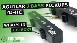 Video thumbnail for Aguilar AG 4J-HC Jazz Bass® Pickups: What’s In The Box (A Close-Up Look) by Fat Bass Tone
