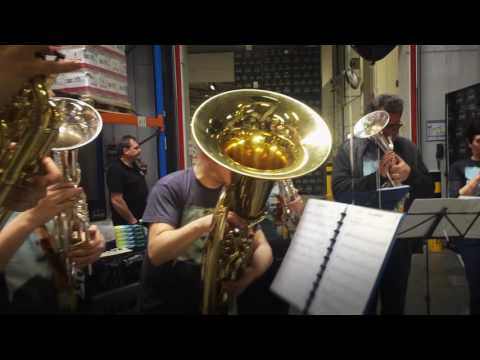 Brassband Bacchus ensemble speelt E VIVA ESPANA