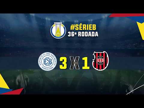 Gols de São Bento 3 x 1 Brasil de Pelotas, Campeonato Brasileiro Série B