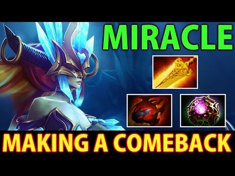 Miracle Naga Siren - Dota 2: Making A Comeback [Heart + Octarine Core]