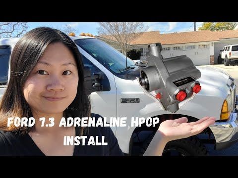 Ford 7.3 || Diesel Site Adrenaline HPOP Install || High Pressure Oil Pump Replacement