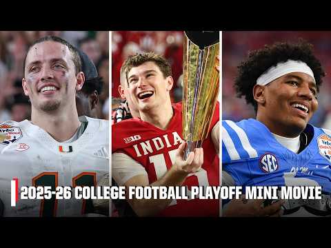2026 College Football Playoff was CINEMA 🎥 | ESPN College Football
