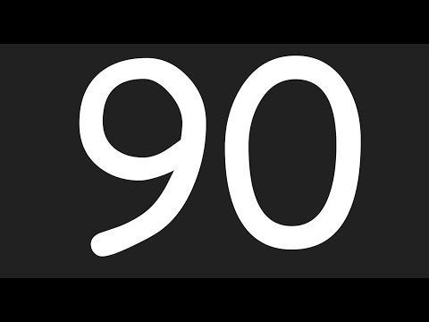 90 Second Countdown Timer