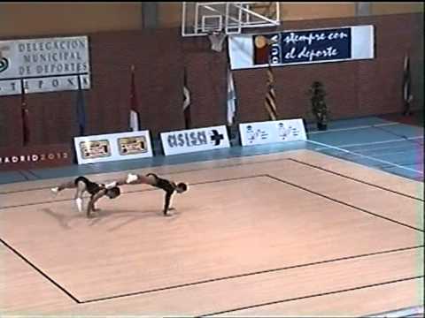 C. España Aeróbic - Estepona 2005 - Alba de las Heras y Jonatan Cañada