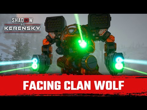 Facing the Fierce Clan Wolf - and Winning! | MechWarrior 5: Mercenaries Shadow of Kerensky