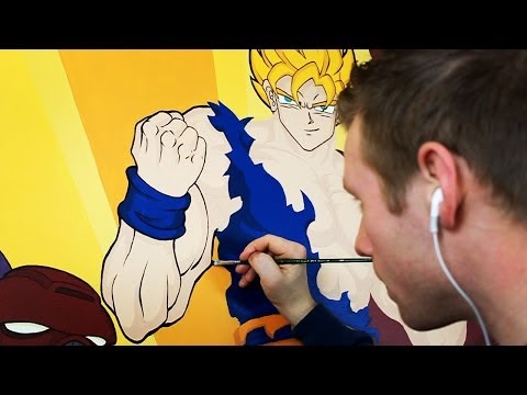 How to Paint a Mural - from Start to Finish!