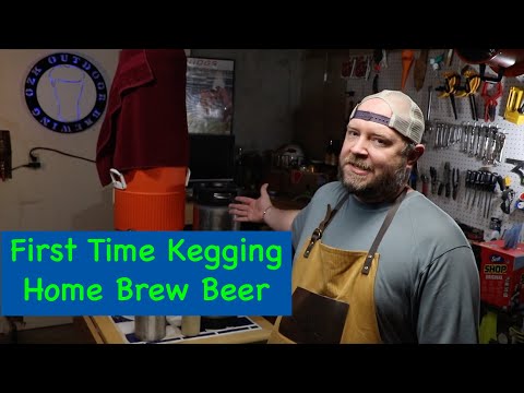 1st Time Kegging Home Brew!