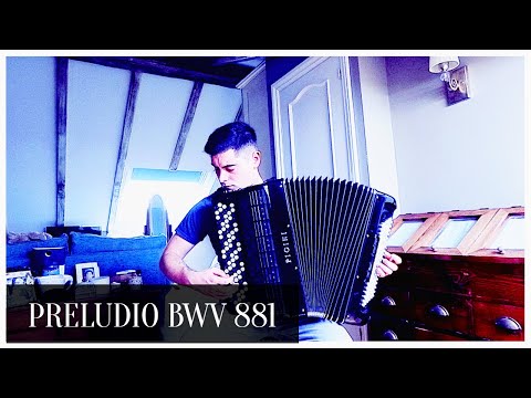 Prelude No. 12 in F minor, BWV 881- J.S.BACH | Oliver Del Val - accordion