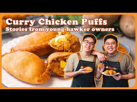 Chicken Curry Puff | Singapore Hawker Classic