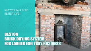 Brick Egg Tray Drying System - For Medium or Large Egg Tray Production