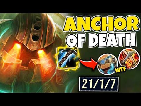 ONE HOOK = ONE KILL! FULL AP NAUTILUS MID IS THE BEST CHEESE STRAT EVER - League of Legends