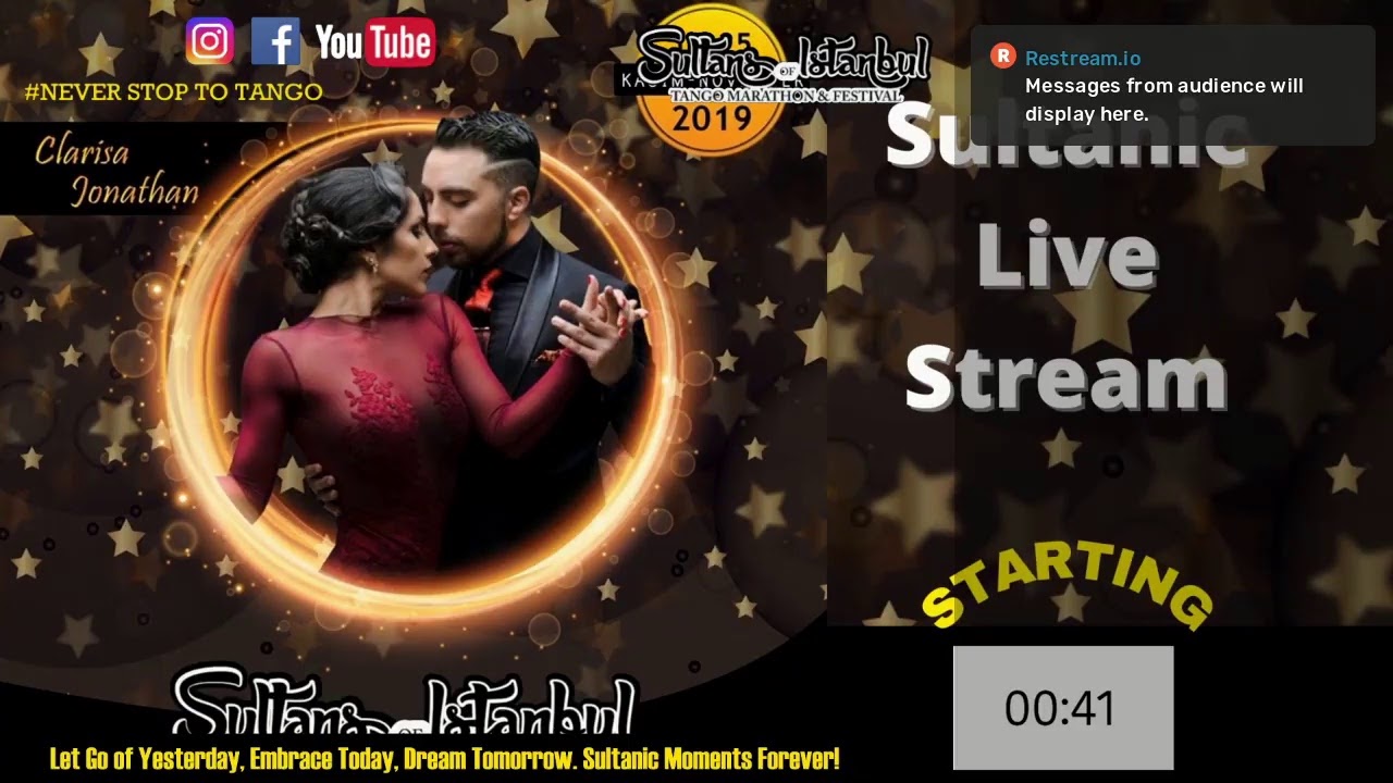 Sultanic live stream (interview)  Jonathan Saavedra & Clarisa Aragon