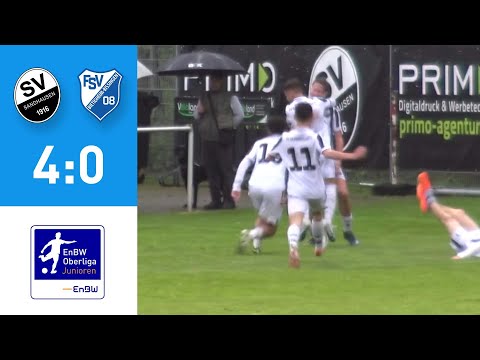 EnBW-Oberliga - B-Junioren: SV Sandhausen - FSV 08 Bietigheim-Bissingen 2023/24