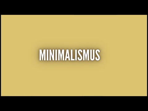 Minimalismus - schnelles Glück