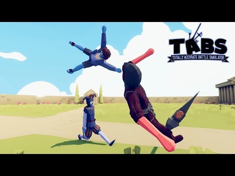 Grab and Trick! Jester and Halfling vs Every Unit 2v1 + Bonus - TABS Unit Possession Update