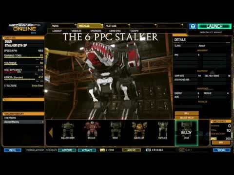 Mechwarrior Online - 6 PPC Stalker Overture